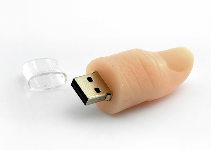 Finger USB Flash Drive 4GB  large image 2