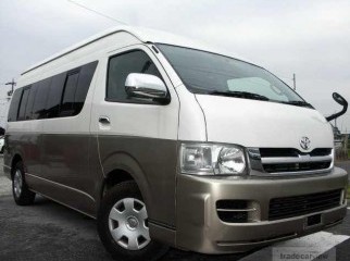 2006 HI ACE GRAND CABIN PEARL GREY CENTRAL AC