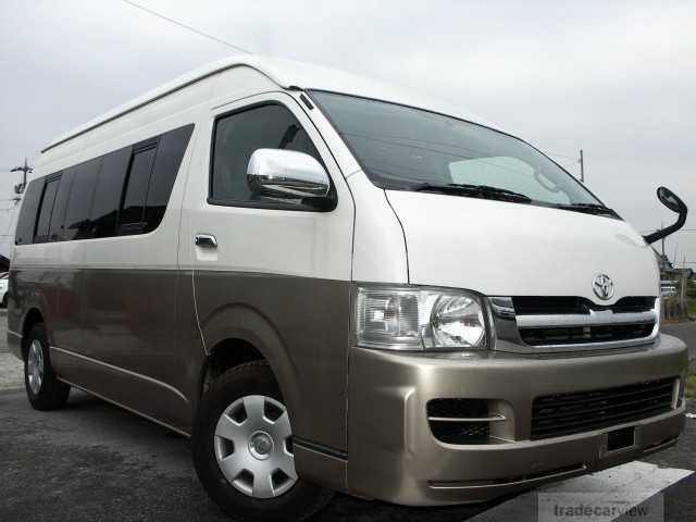 2006 HI ACE GRAND CABIN PEARL GREY CENTRAL AC large image 0