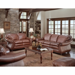 Italian Furniture Leather Sofa Set PLZZ contact. large image 0
