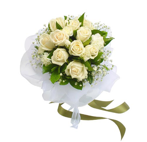White Color Roses large image 0