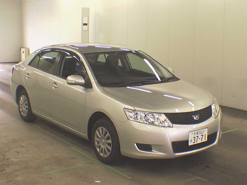 TOYOTA ALLION 2008 SILVER large image 0