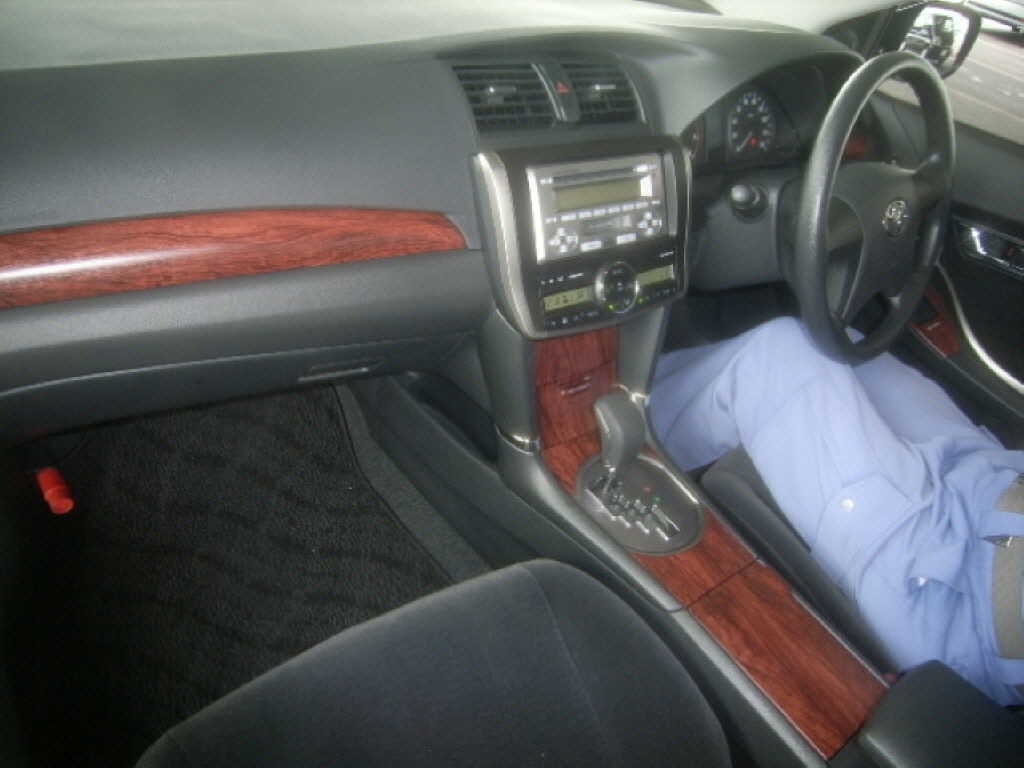 TOYOTA ALLION 2008 SILVER large image 1