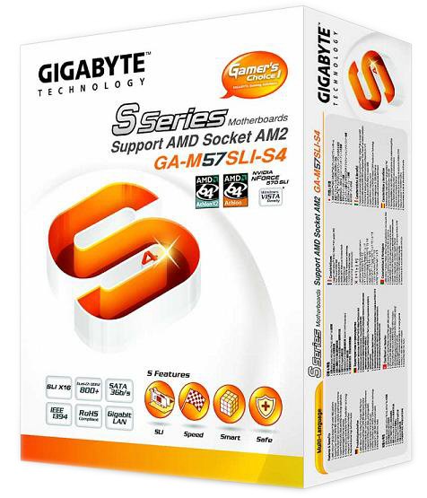 Gigabyte 570-SLI AMD cpu Mb with BOX at SuperCheap large image 0