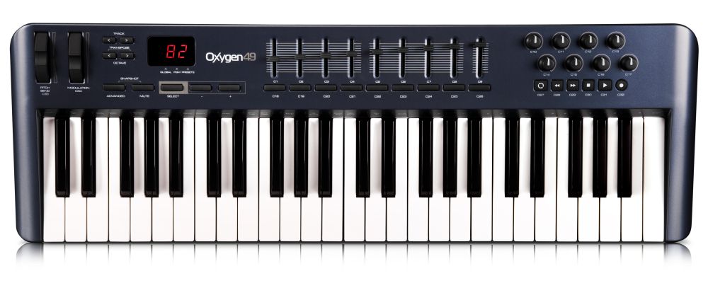 M-AUDIO OXYGEN 49 USB MIDI CCONTROLLER KEYBOARD large image 0