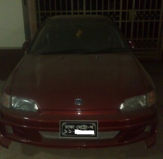 Honda CIVIC 1995 Model Perl Red large image 0