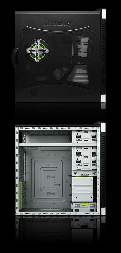 Huntkey H201 Mid tower Chassis  large image 0