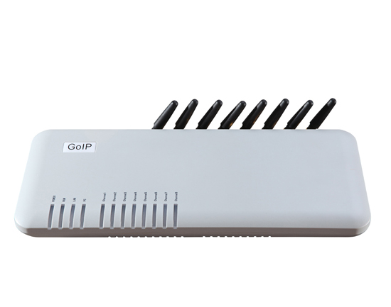 8 GoIP SMS Gateway GSM VoIP Gateway large image 0