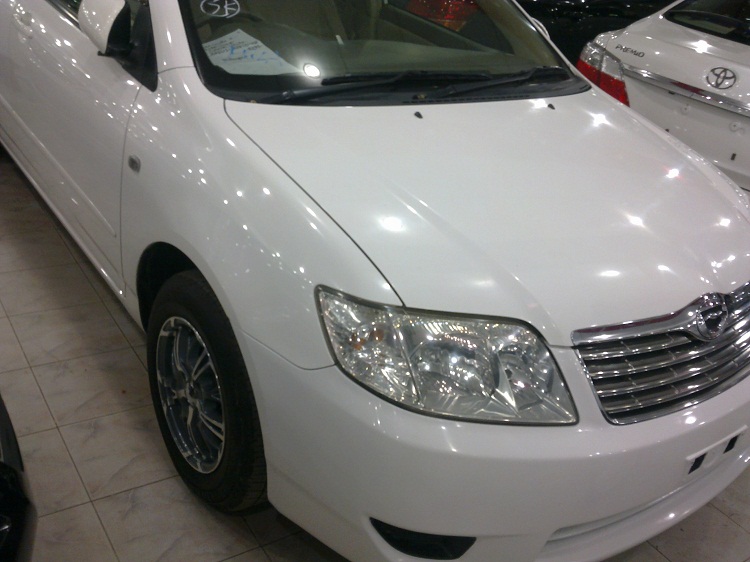 2005 COROLLA X 1500CC WHITE CD ALLOY - DHAKA large image 0