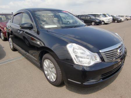 2006 NISSAN BLUEBIRD BLACK HDD NAVI BLACK INTERIOR large image 0