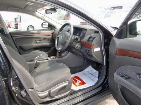 2006 NISSAN BLUEBIRD BLACK HDD NAVI BLACK INTERIOR large image 2