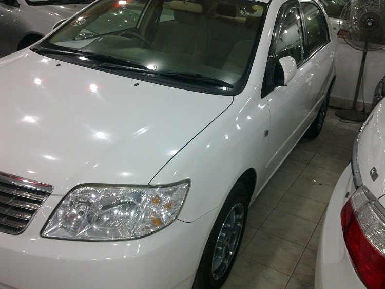 2005 COROLLA X 1500CC WHITE CD ALLOY - DHAKA large image 0