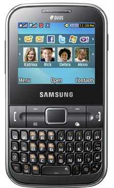 1month used samsung chat322 5600tk large image 0