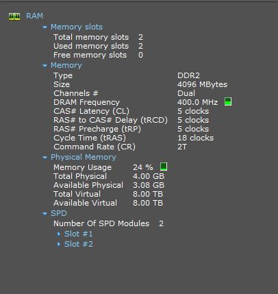 Corsair DDR2 800bus RAM large image 1