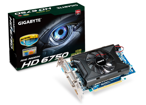 Gigabyte RADEON 6750 1GB GDDR5 OC Edition large image 0