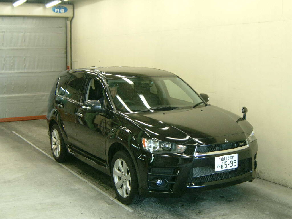 MITSUBISHI OUTLANDER 2010 BLACK large image 0