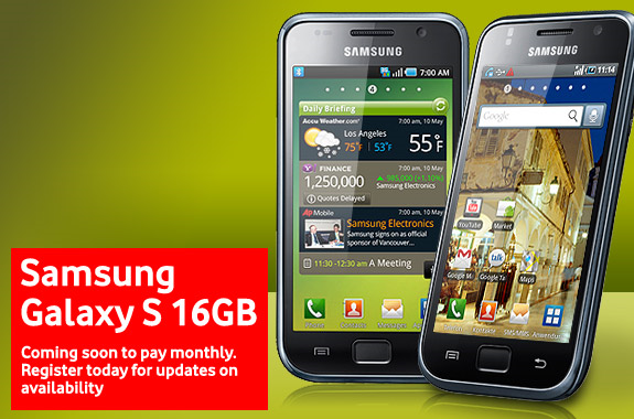 Samsung Galaxy S 16gb Boxed Very Very Good Condition large image 0