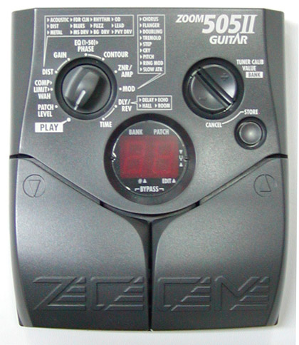 Acoustic Signature A ZOOM 505 2 Electric Guita Proccessor large image 0