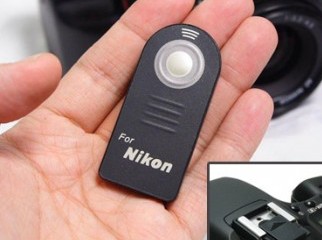 IR Remote Shutter Release hot shoe cover for Nikon DSLR