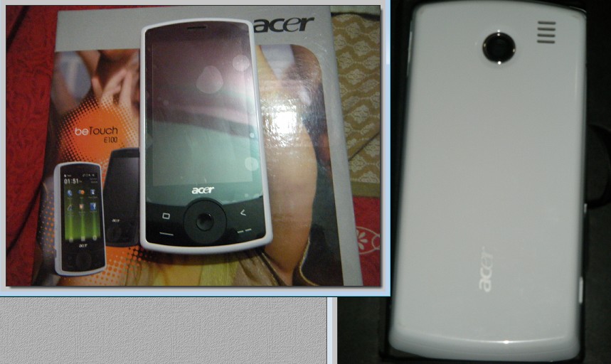 The Acer beTouch E100 is a Microsoft Windows Mobile 6.5 large image 0