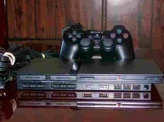 playstation 2 slim...black color...used 7 months...fully ok.