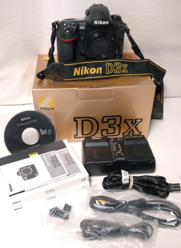 Nikon D3X FX 24MP DSLR Camera large image 0