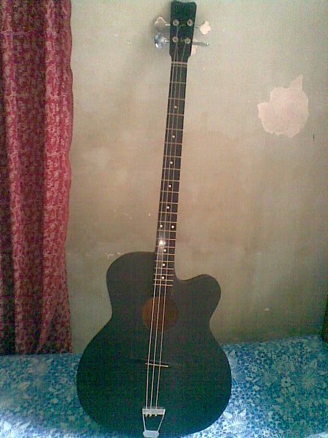 4-String Acoustic Bass Guitar large image 0