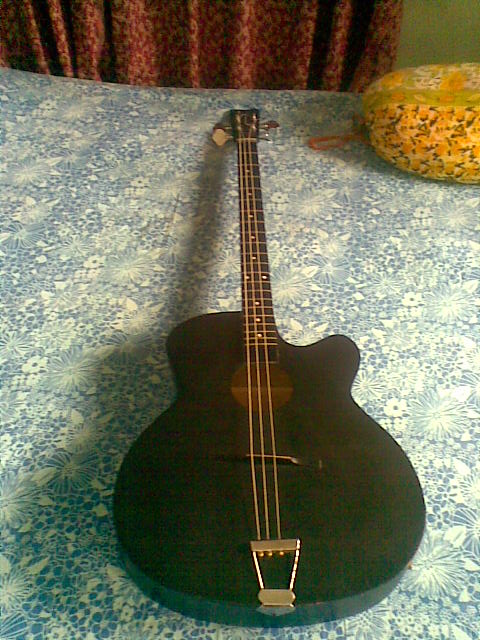 4-String Acoustic Bass Guitar large image 1