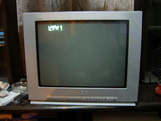 21 INCH SONY trnitron FLAT SCREEN TV large image 0