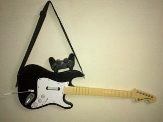 PS3 WIRELESS Rockstar Guitar Fender Stratocaster ORiginal