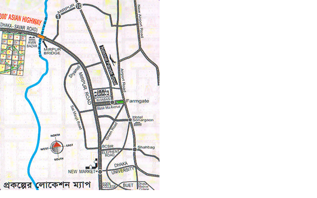 A 5 katha plot for sale at Modhumoti Model Town large image 0