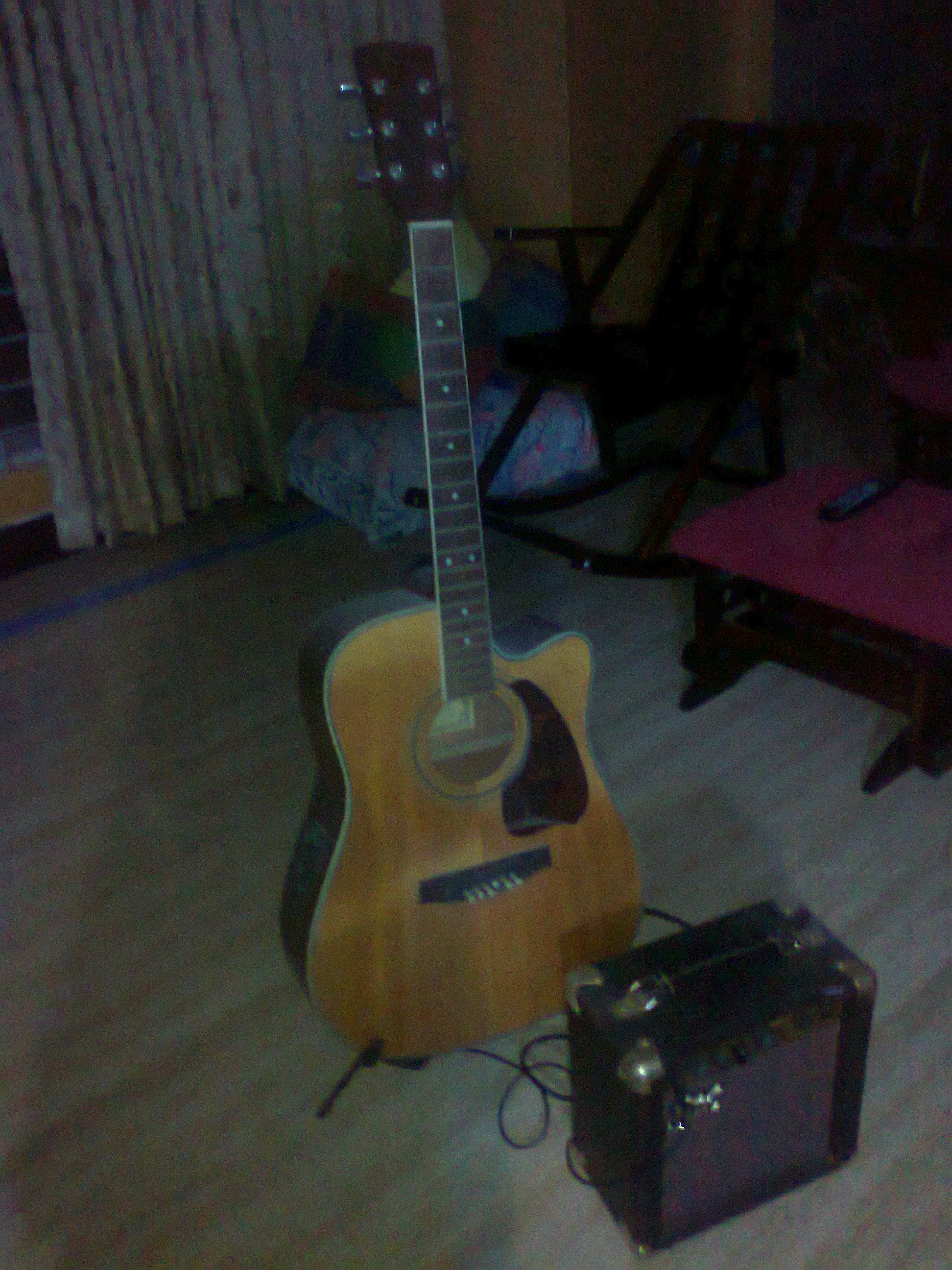 Ibanez semi acoustic guitar PF series large image 0