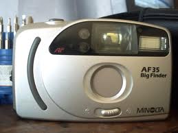 Non Digital Camera MINOLTA F-35 ST BIG FINDER MADE JAPAN large image 1