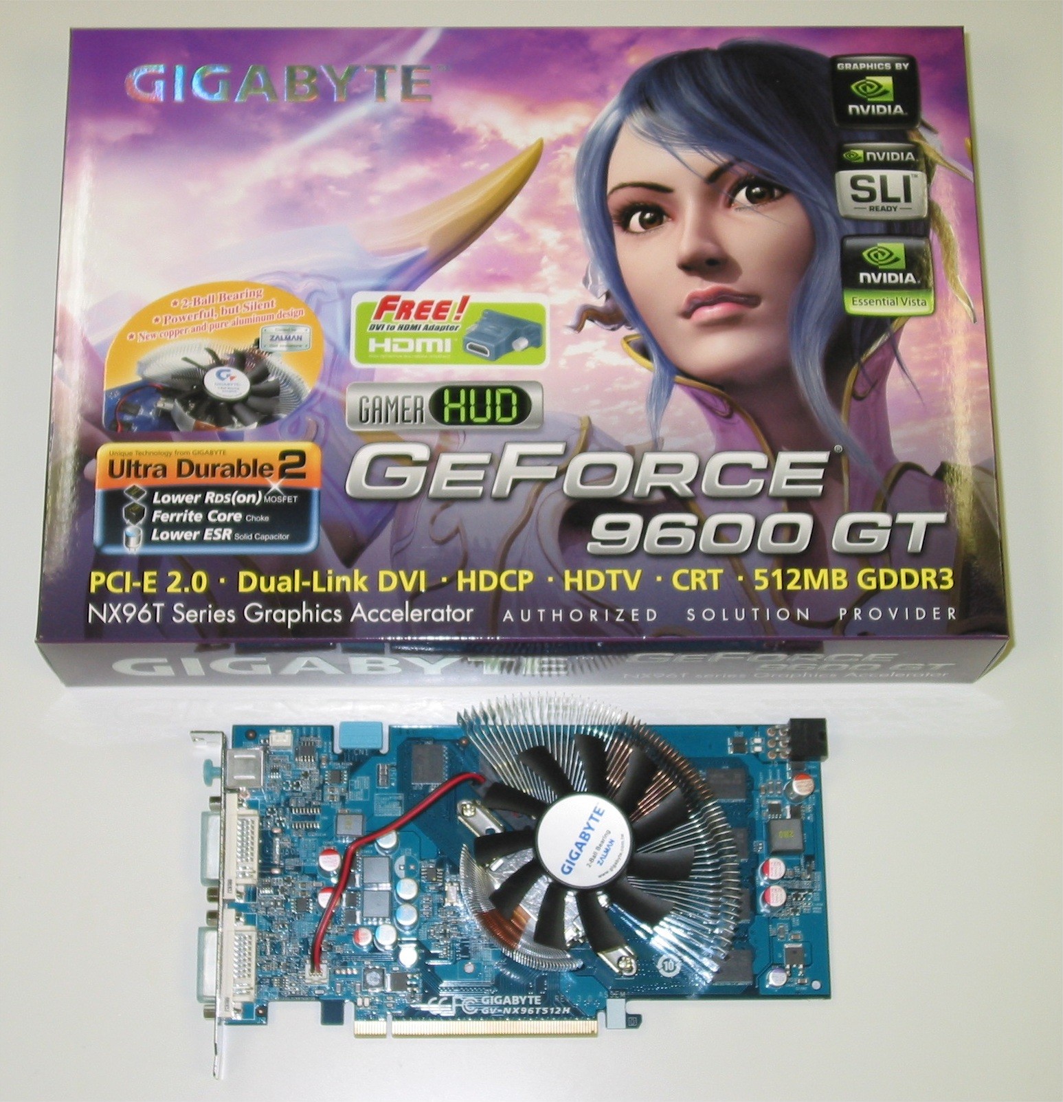 GeForce 9600 GT large image 0