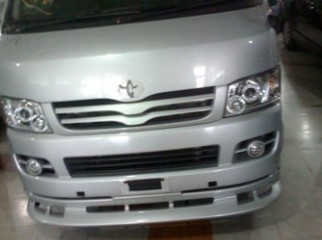 READY AT DHAKA ....HIACE SUPER GL 2007 SILVERCOLOR 