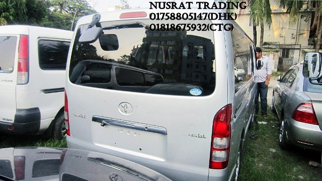 READY AT DHAKA..... HIACE SUPER GL 2008 SILVER COLOR  large image 0