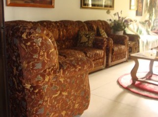 Sofa Set Shagoon Wood 