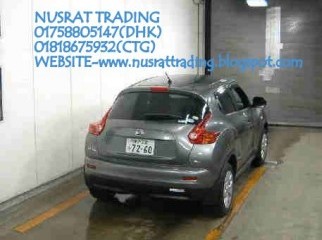 READY AT CTG PORT..NISSAN JUKE 2010 GRAY BY NUSRAT TRADING