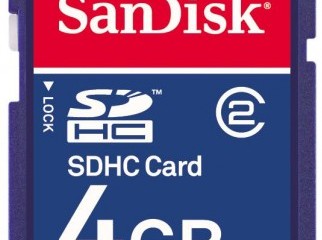 4GB Sandisk SD Card