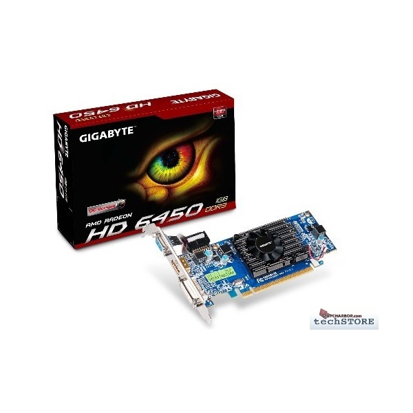 GIGABYTE GV-R645OC-1GI Radeon HD 6450 1GB DDR3 Grapics large image 0