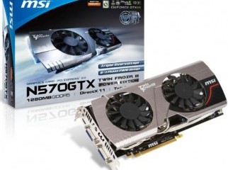 MSI nVidia GeForce GTX570 Twin Frozr III PE OC 1280MB DDR5