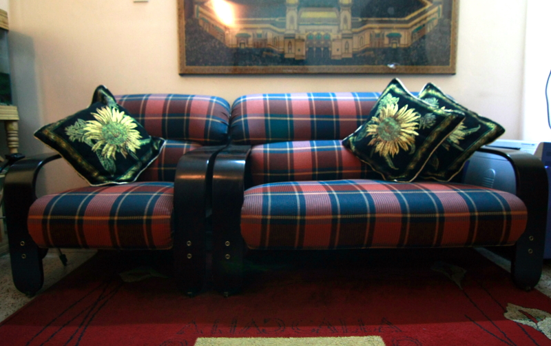 Hatil made Sofa set segun wood  large image 0