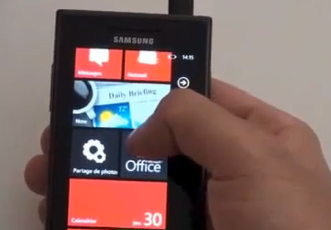 Samsung OMNIA 7 GT-i8700 large image 1