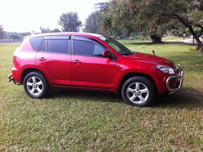 Toyota RAV4 RED 2006 New Shape Reg 30-12-2008 2400cc CNG large image 1