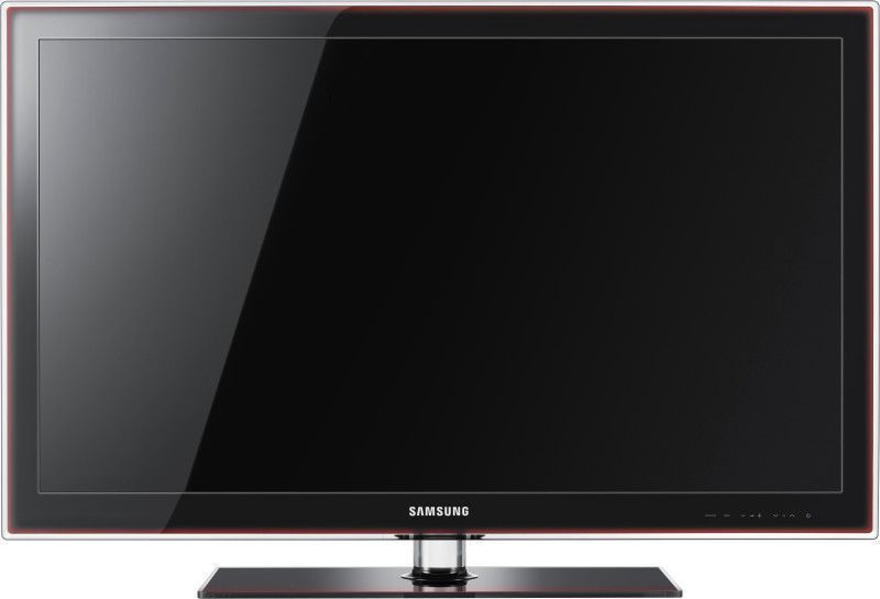 Samsung 46 series 5 LED ultra slim Full HD CMR 100HZ TV large image 0