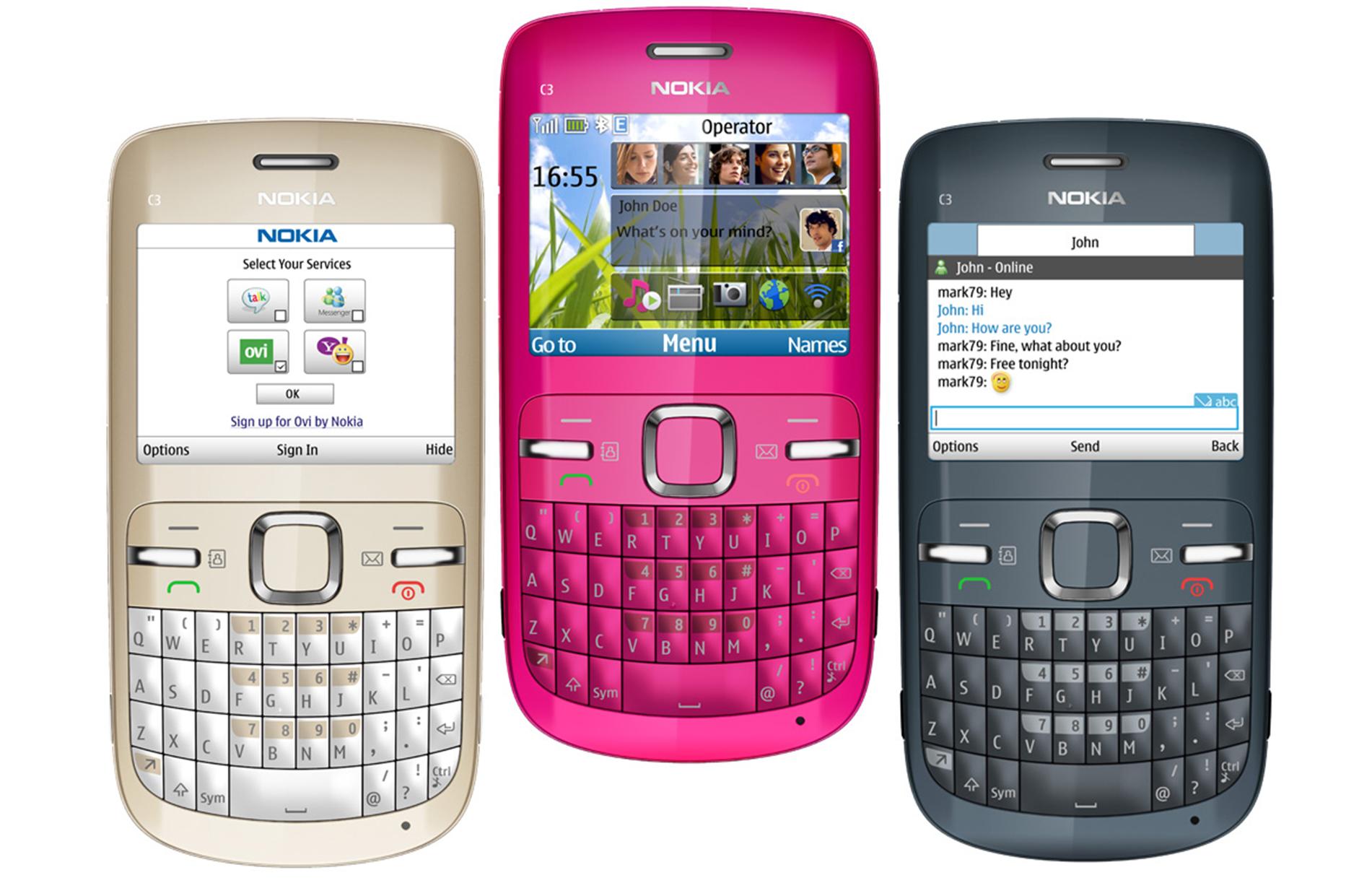 Nokia C3 mobile handset urgent sell cheapest price large image 0