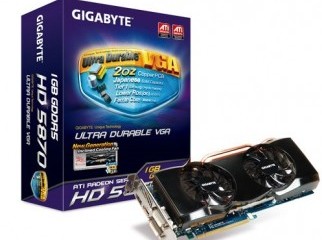 GIGABYTE HD RADEON 5870 for sale..Better then 6870