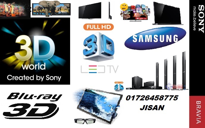 BRAND NEW 40 SAMSUNG D6400 3D LED WITH 2PCS 3D GLASS large image 0