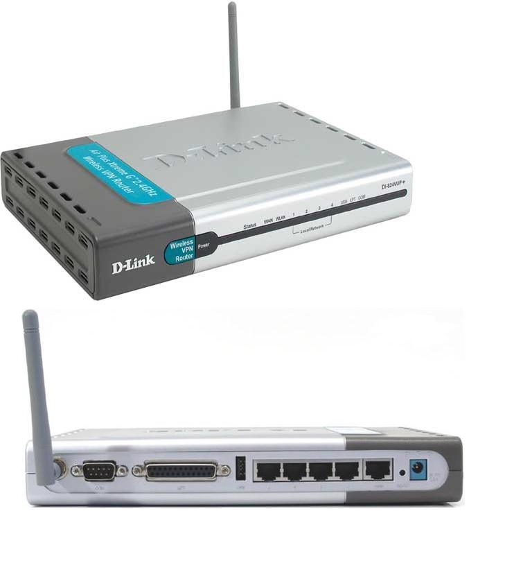 D-Link DI-824 VUP BroadBand WireLess Router large image 0