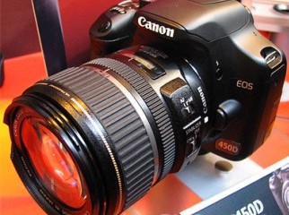 canon 450d with 18-55 lens